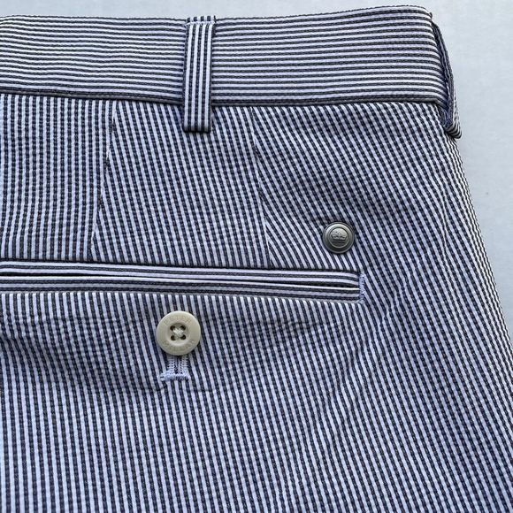Peter Millar Crown Crafted Matlock Seersucker Performance Pants Golf  36x32 - Picture 6 of 12